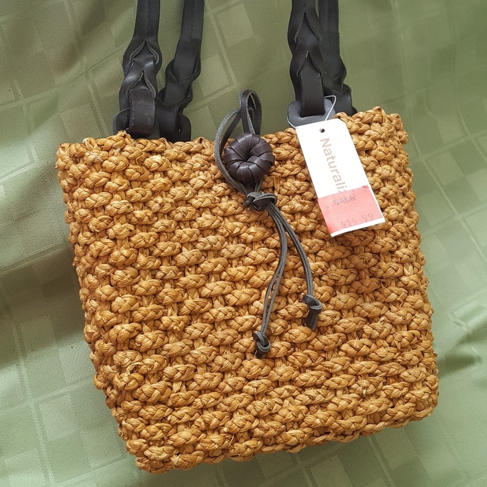 Naturalizer straw bag